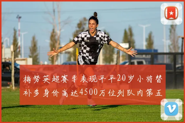 梅努英超赛季表现平平20岁小将替补多身价高达4500万位列队内第五